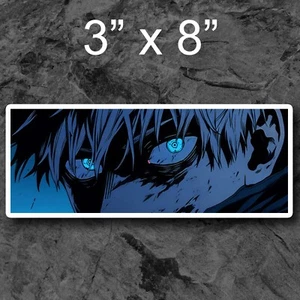 Jujutsu Kaisen Satoru Gojo Eyes Sticker, Slap Sticker, Jujutsu Kaisen Car Decal - Picture 1 of 2