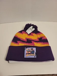 Universal Studios Frankenstein Beanie IT'S A MONSTER Purple Pink Yellow Patch - Picture 1 of 8