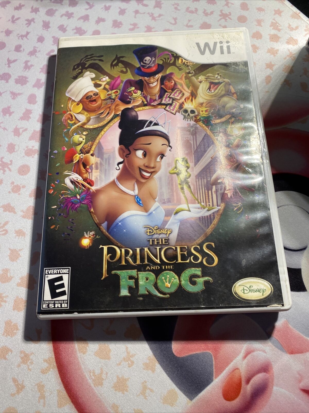 The Princess and the Frog (Nintendo Wii, 2009) With Instruction Manual