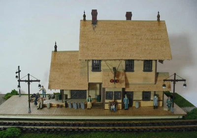 HO/HOn3 HORSESHOE MEADOW DEPOT CRAFTSMAN KIT FSM WISEMAN MODEL SERVICES REA-15 - Image 1 of 4