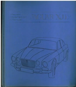 JAGUAR XJ12 SERIES 1 SALOON (SWB) ORIGINAL 1972 FACTORY WORKSHOP MANUAL - Picture 1 of 1