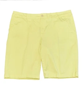 Liz Claiborne, gelb, 4 Taschen, Freizeitshorts mit Stretch, Gr. 14 - Bild 1 von 5