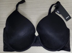 DKNY DK7501 Women's Monogram Mesh Full Coverage Bra - 36C - Picture 1 of 7