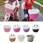 Kids Bike Basket Lightweight Portable with Cloth Lining Accessories Front Frame