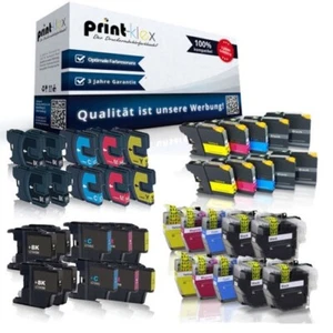 10X XL Cartucce Per Brother LC 12E 22E 123 LC223 970 980 985 1000-1240 3213 3219 - Bild 1 von 223