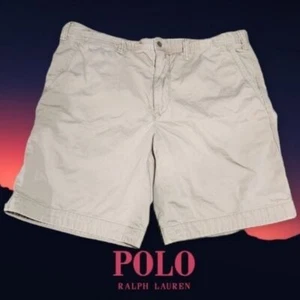 Pantalones Cortos Informales Polo Ralph Lauren Para Hombre Calce Clásico Algodón Caqui 40x10.5 - Imagen 1 de 8