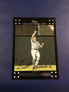 2007 Topps # 148 SCOTT PODSEDNIK Chicago White Sox Set Break - Picture 1 of 1