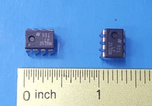 IC , LF353BN , NSC , OP-AMP, DUAL, BIPOLAR/JFET, DIP, 8PIN, PLASTIC , ONE - Picture 1 of 2