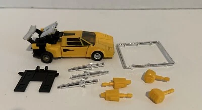 1984 Transformers G1  Sunstreaker 100% Complete Yellow Lamborghini very nice - Image 1 of 4