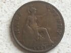 1932 George V British Half Penny Coin. 1/2d