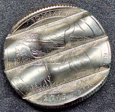 Uncirc. 2015-D Mint Cancelled / Waffled Bombay Hook ATB National Park 25¢ - Image 1 of 2