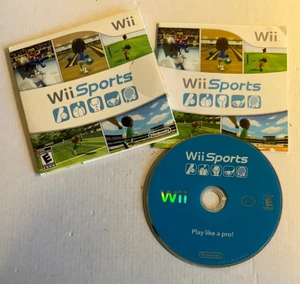 Wii Sports COMPLETE Very Good Game + Sleeve + Manual Nintendo Wii 2007 - Picture 1 of 6