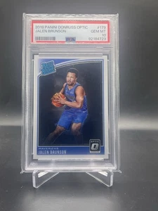 2018-19 Panini Donruss Optic Jalen Brunson #179 Rookie Card PSA 10 GEM MINT - Bild 1 von 2