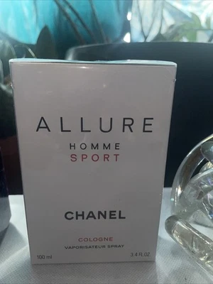 Spray de colonia Allure Homme Sport By CHANEL 3,4 oz / 100 ml - NUEVO EN CAJA SELLADA🔥 Foto 1 de 4