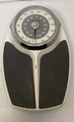 Esfera vintage Big Foot Health-o-Meter escala modelo no. HAP990 probado hecho en EE. UU. Foto 1 de 4