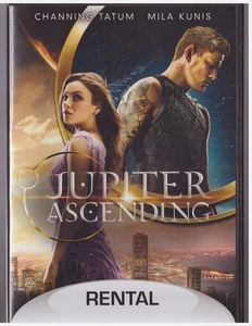 JUPITER ASCENDING (DVD,2015) RENTALEXCLUSIVE - Picture 1 of 1