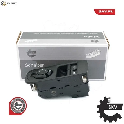 SWITCH WINDOW REGULATOR 37SKV479 FOR ALFA ROMEO 199B7.000/B6.000 0.9L 2cyl MITO - Image 1 of 4