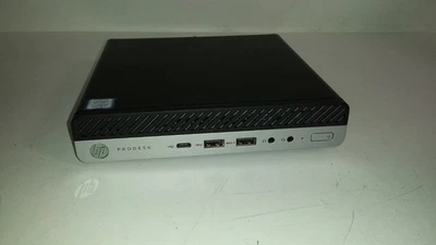 HP ProDesk 600 G5 Desktop Mini , i5-9500T@ 2.20GHZ 8GB RAM NO HDD NO OS . - Image 1 of 4