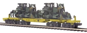 MTH 20-98378 TTX 47’ HEAVY DUTY FLACHWAGEN ARMEE D8R MILITÄR TRAKTOREN 131006 - Bild 1 von 24