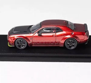 Colección de modelos de metal fundido a presión deportivos Hellcat SRT vino tinto escala 1:64 FW - Imagen 1 de 6