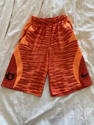 Мужские баскетбольные шорты Nike Dri-Fit Kevin Durant KD OKC Thunder Lightning маленькие - Изображение 1 из 2