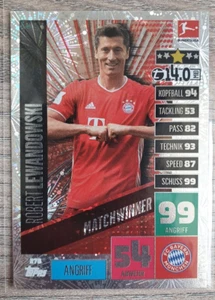 Topps Match Attax Bundesliga 20/21 - 278 - Robert Lewandowski Matchwinner Bayern - Bild 1 von 1