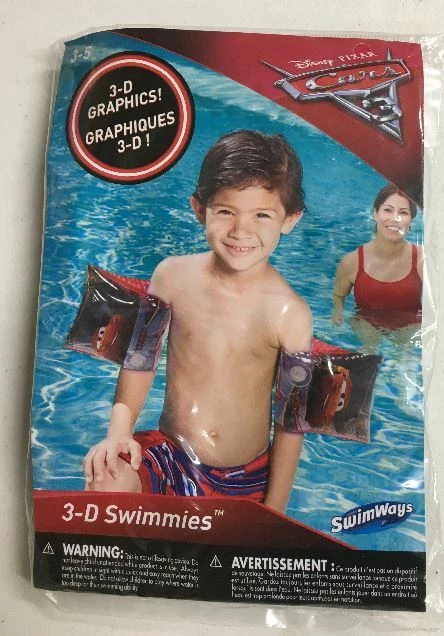 Swimways 3-D Swimmies Disney Pixar Cars Floating Arm Bands - Image 1 of 1