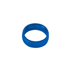 Juego de 5 anillos de bloqueo de ranura de dardo de aluminio azul - Imagen 1 de 3