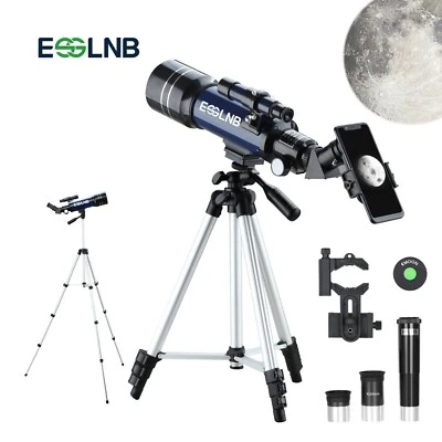 36070 Telescope with Adjustable Tripod 14-180X Monocular for Moon Watching Gift - Image 1 of 4