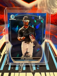 2023 Bowman Chrome Sapphire - JOSE GERARDO - SP 1st Sapphire Refractor 🔥