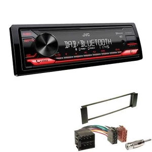 JVC Digital Auto Radio Bluetooth DAB+ USB für Seat Leon 2000-2006 schwarz - Bild 1 von 5