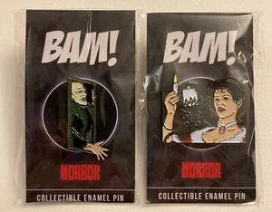 Hell Night Collector's Pin Set - BAM! Fright Box Exclusive - Linda Blair Horror - Picture 1 of 3