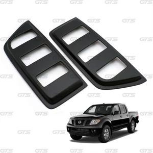 Matte Rear Side Window Guard For Nissan Frontier Navara D40 '06 '14 - Picture 1 of 9