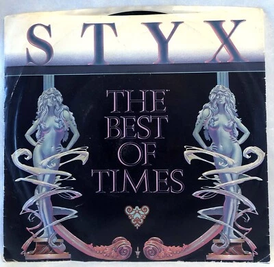Styx 45 RPM “The Best Of Times” A&M 2300-S. 1980 W/ Picture Sleeve - Image 1 of 4