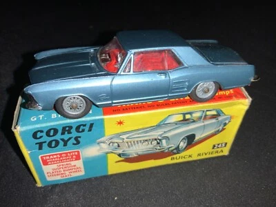 Corgi Toys 245 Buick Riviera en caja Foto 1 de 4
