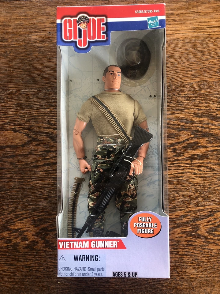 G.i. Joe Vietnam Gunner 12in Action Figure 2001