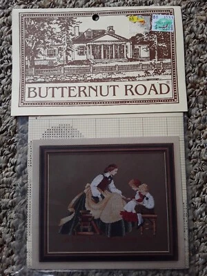 BUTTERNUT ROAD CROSS STITCH PATTERN " THE TEACHER " - Image 1 of 2