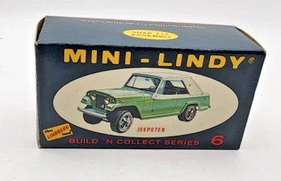 Lindberg Mini Lindy #6 Jeepster 1967 vintage nuevo sin construir en caja muy bonita Foto 1 de 4