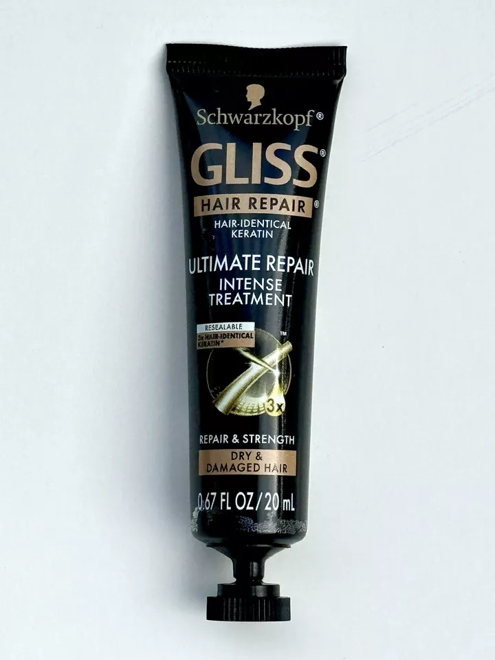 Schwarzkopf Gliss Fiber Therapy Dry Damaged Hair Repair Treatment