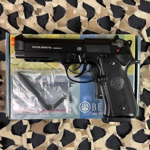 NEW Beretta M92 A1 CO2 Blowback Airsoft Pistol - Black (2274303) - Picture 1 of 5