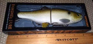 NEU BANSHEE 8 Zoll Gleitköder Barsch, Hecht & Muskie Swimbait 3,1 oz SAUGERFARBE - Bild 1 von 9