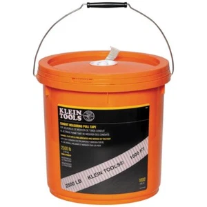 Klein Tools 50141 Conduit Measuring Pull Tape, 2500-Pound x 1000-Foot Long - Picture 1 of 9