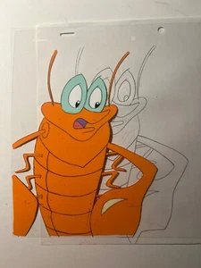 Celular de animación de dibujos animados de Littlest Pet Shop década de 1990 con dibujo de producción original - Imagen 1 de 3