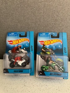 Hot Wheels Lot 2x HW City Ducati 1098R / OCC Splitback A6 - Picture 1 of 1