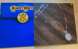 COLLECTION OF 2 BARRY WHITE LP'S - SINGS FOR SOMEONE YOU LOVE & THE MAN - Picture 1 of 5