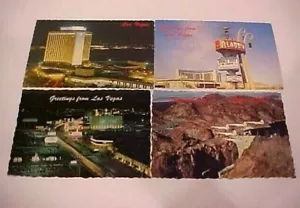 4 - 70er Jahre, Las Vegas Postkarten, postfrisch, Hilton, Aladdin, Strip & Nellis AFB - Bild 1 von 9