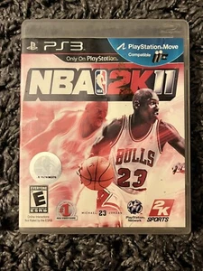 NBA 2K11 GOOD DISC PlayStation 3 PS3 No Manual 2K Sports 2010 Sony PSN Jordan PS - Picture 1 of 4