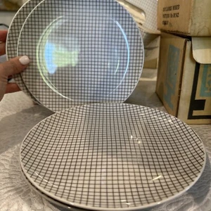 Plates Graph Grog Vintage Set of4 Sigma Taste Setter 7.5" D Brand New W/box FAST - Picture 1 of 7