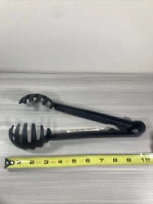 Pinzas para pasta Tupperware pinzas para espagueti negras ¡Nuevas! Foto 1 de 4