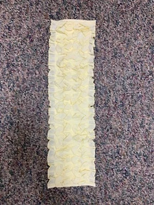 Vintage Ruffle - Solid Yellow, Mint or Peach Ruffle buttons on any dress shirt - Picture 1 of 8